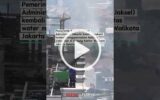 Tekan Polusi Udara, Water Mist kembali dioperasikan di Gedung Pemkot Jakarta Selatan